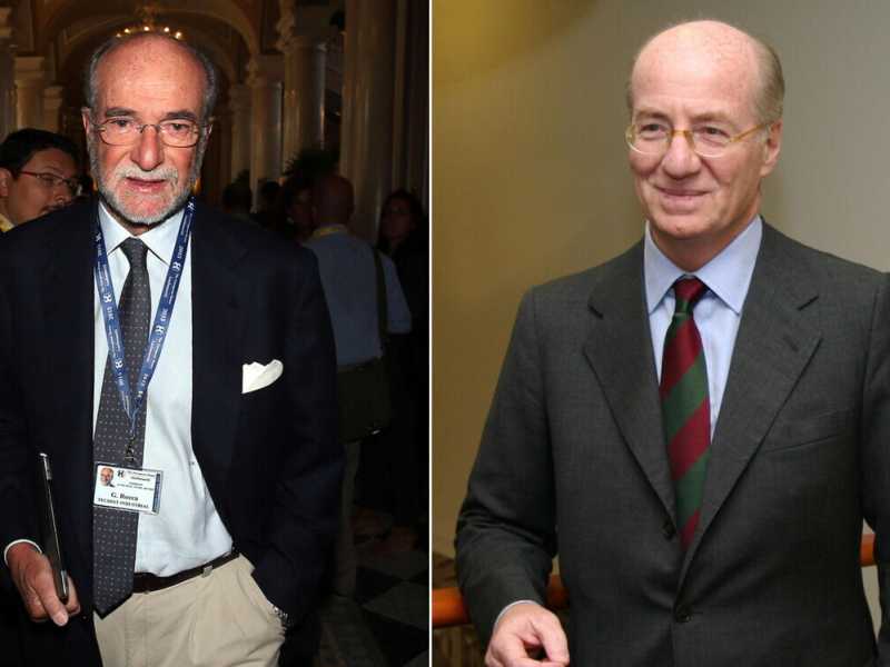  Gianfelice e Paolo Rocca (foto Ansa)