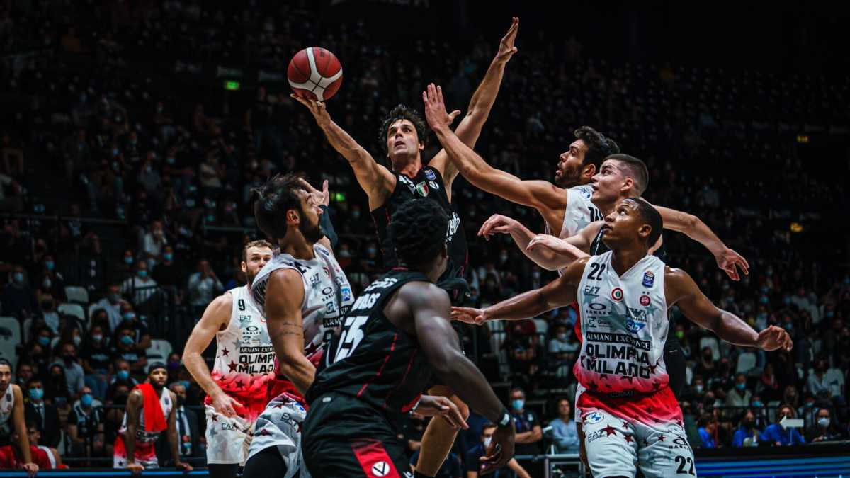 Immagine di Virtus contro Olimpia è il meglio del basket italiano sul parquet