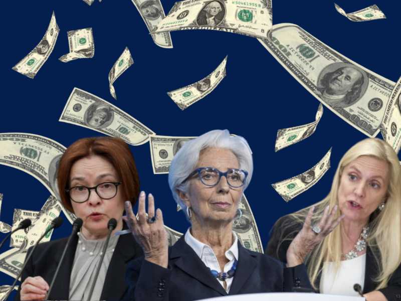 Nabiullina, Lagarde e Brainard. Tre banche, tre donne e una guerra