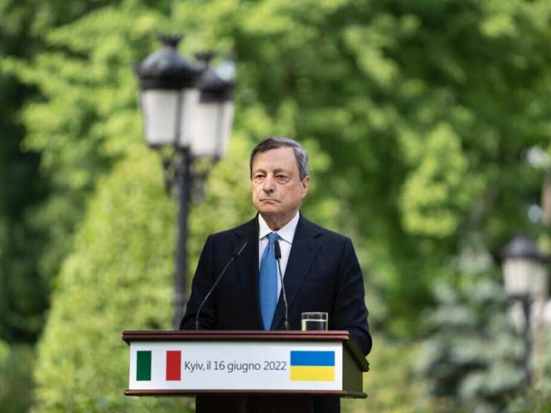 Draghi in Ucraina, tra i riders di Kyiv e l’orrore di Irpin