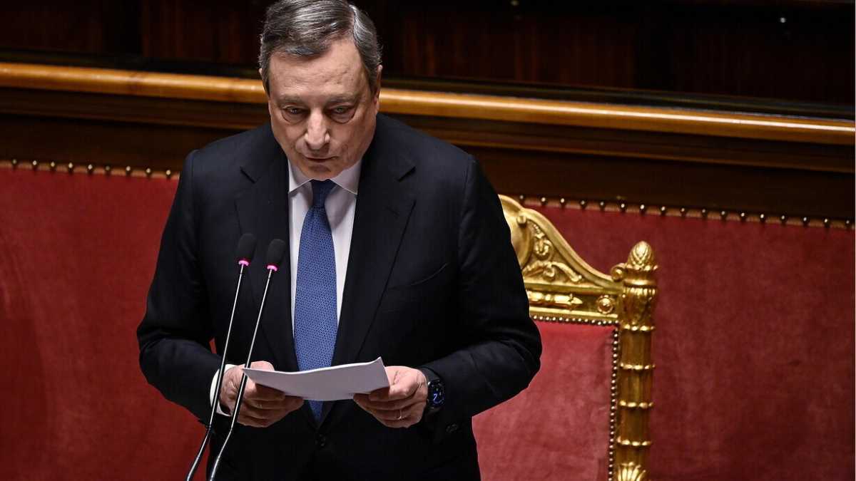 Immagine di Draghi ribadisce la linea in Parlamento: atlantisti, europeisti e con l'Ucraina