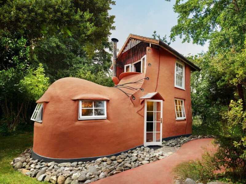 Casa a forma di scarpa (foto di Airbnb)&nbsp;<br />