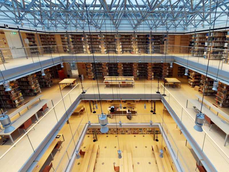La Biblioteca Universitaria Centrale dell&rsquo;Universit&agrave; di Trento -  &copy; UniTrento ph. Alessio Coser&nbsp;<br />
