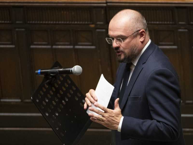 &nbsp;Enrico Borghi a Montecitorio (Ansa)