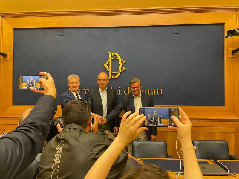 Accordo tra Pd, Azione e +Europa: il 70 per cento dei seggi ai dem
