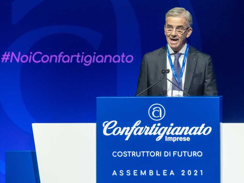 Il presidente di Confartigianato Marco Granelli (foto LaPresse)&nbsp;<br />