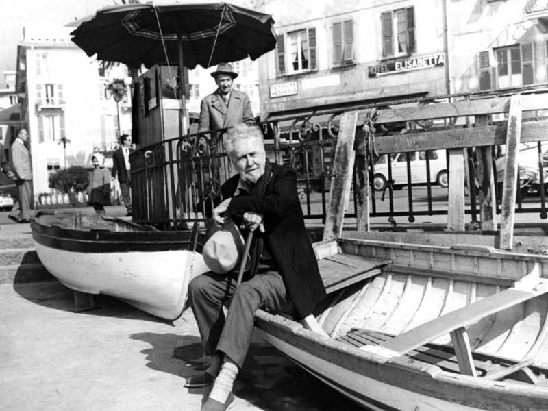 Ezra Pound a Rapallo (Olycom)