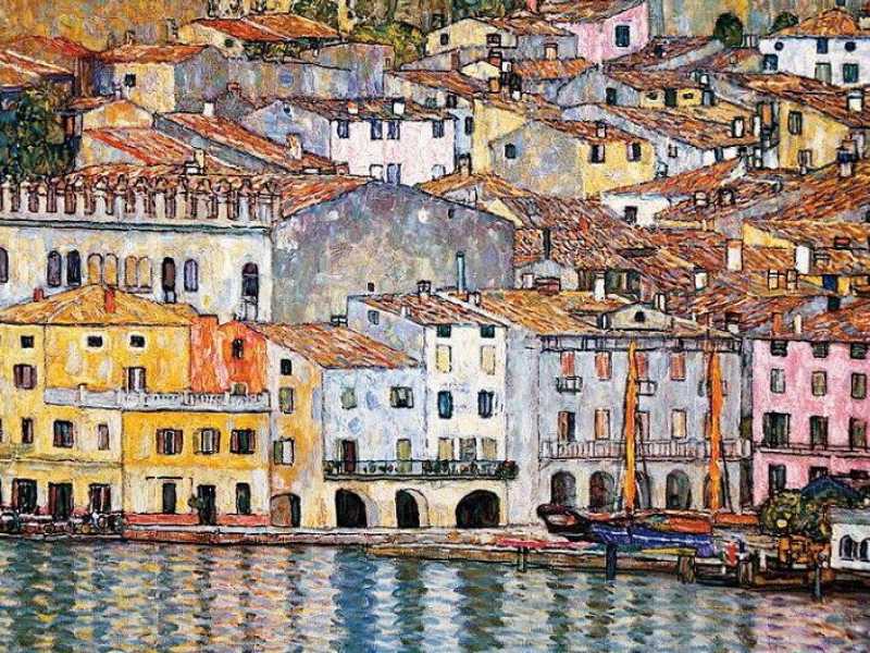 Gustav Klimt, "Malcesine sul lago di Garda", 1913&nbsp;