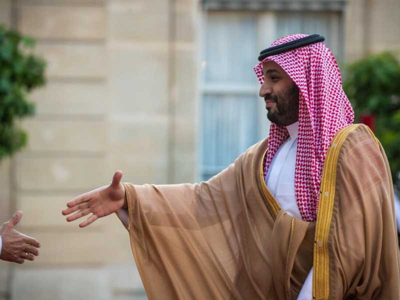 Il principe ereditario saudita bin Salman, foto Ansa&nbsp;<br />
