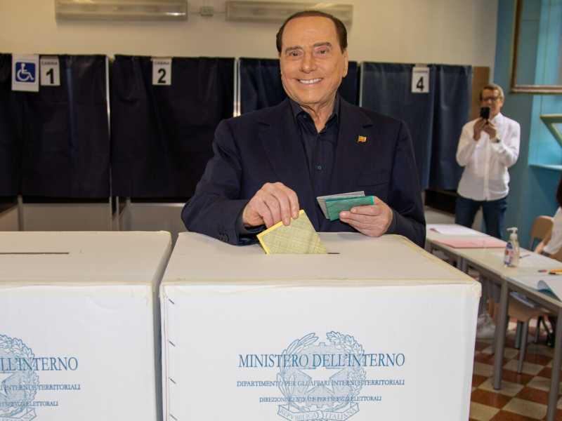 &nbsp;<span style="font-family: Arial, sans-serif; font-size: 12px;">Silvio Berlusconi, leader di Forza Italia, 2022 (LaPresse)</span>