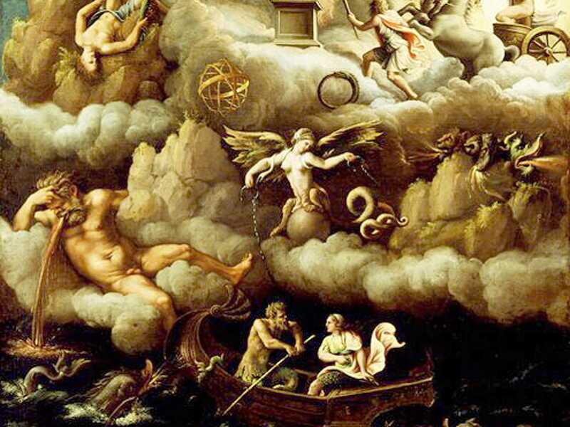 Giulio Romano, &ldquo;Allegoria dell&rsquo;immortalit&agrave;&rdquo; (ca 1540), via Wikimedia Commons&nbsp;<br />