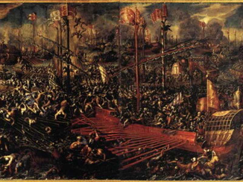 &nbsp;"La battaglia di Lepanto" di Andrea Vicentini (Wikipedia)