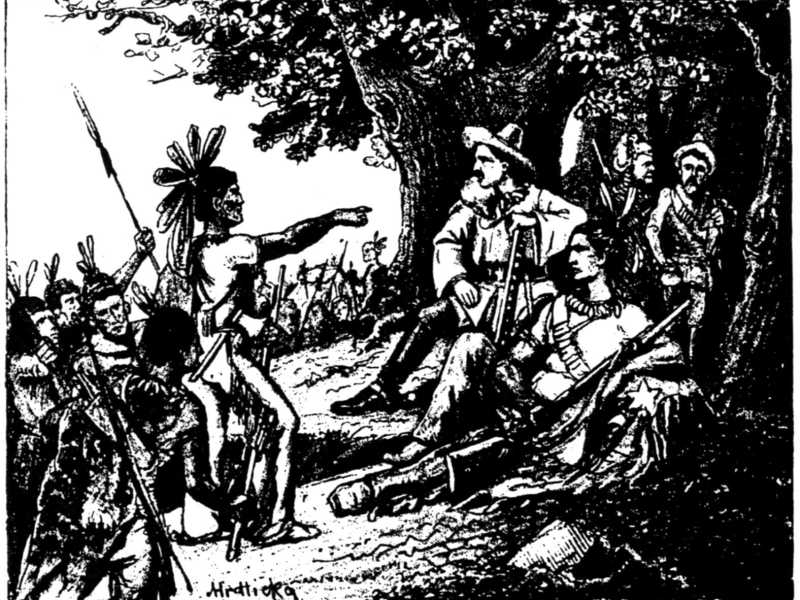 Un'illustrazione di Winnetou del 1899 (Wikimedia commons)&nbsp;<br />