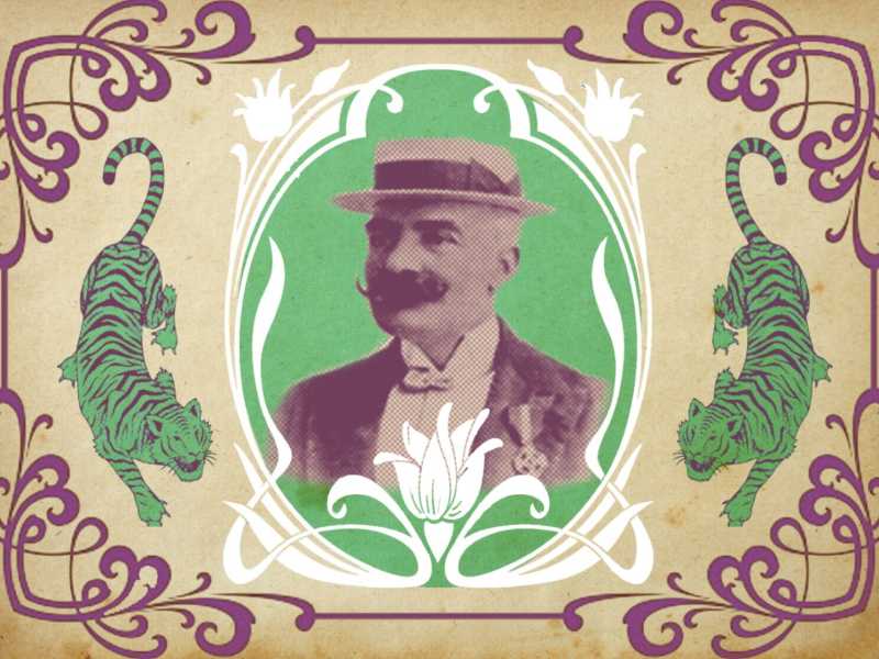 È in libreria, per Odoya, “La vera storia di Emilio Salgari”, di Felice Pozzo (elaborazione grafica di Enrico Cicchetti) <br />