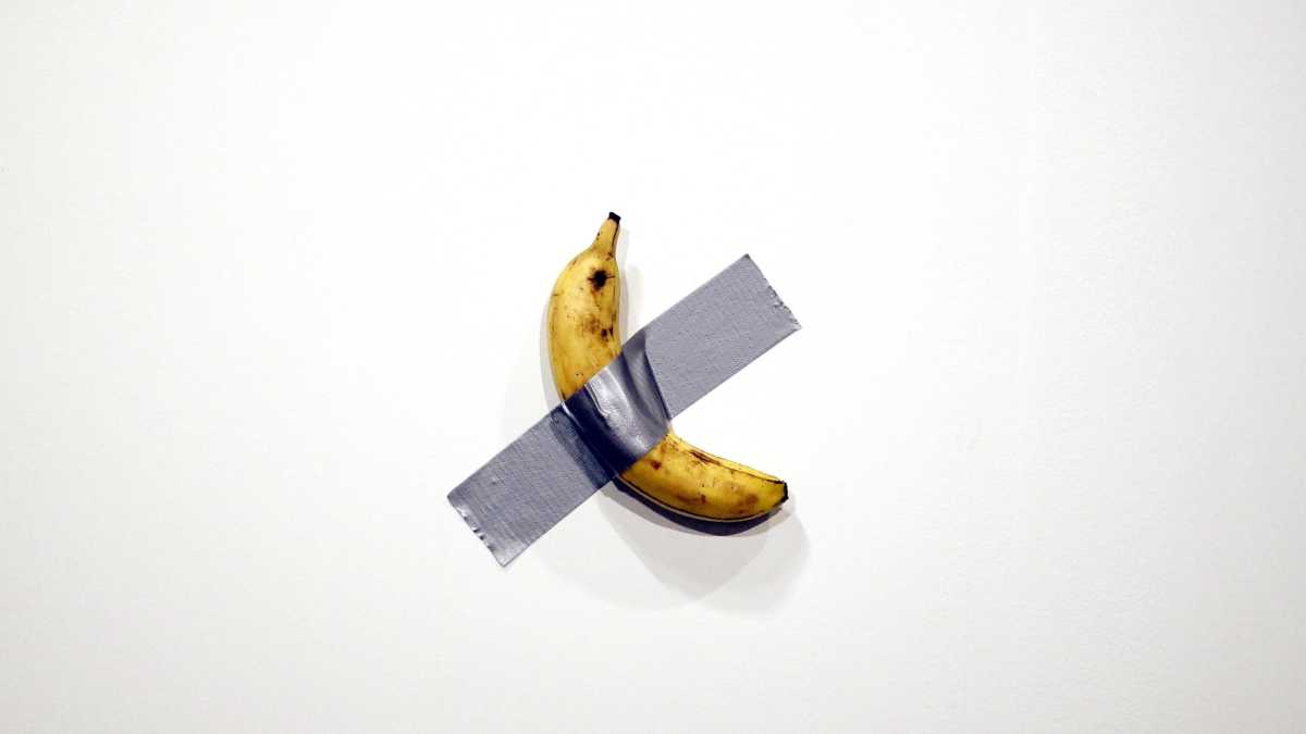 Immagine di Il presunto plagio a opera di Cattelan della “Banana” di Morford