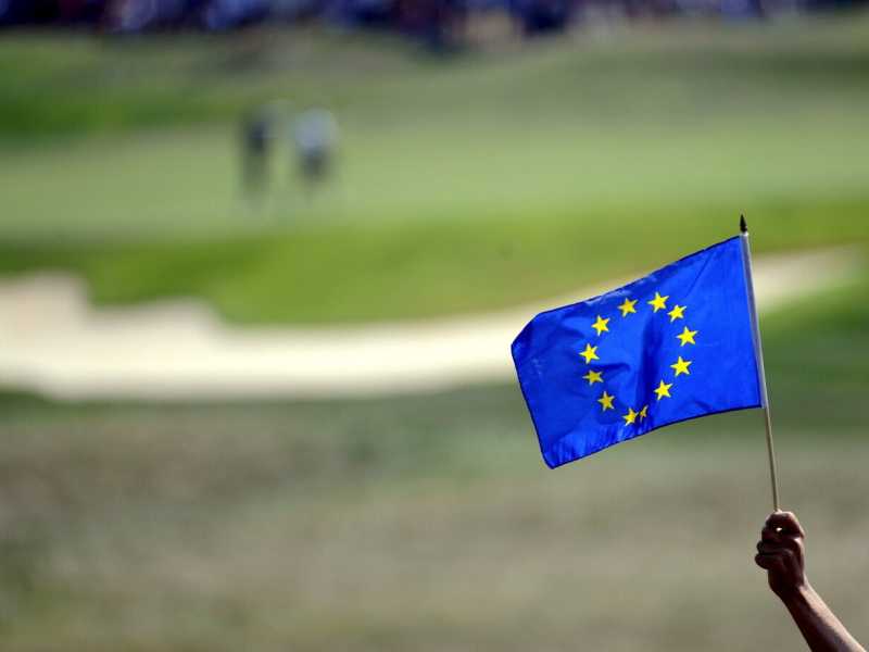 Una bandiera dell'Unione europea (Ansa)