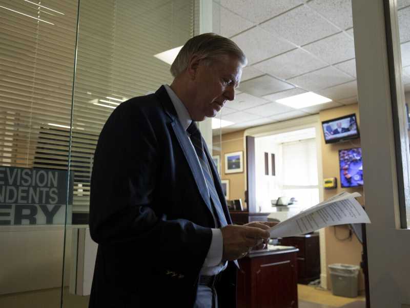 Lindsey Graham (foto Epa/Ansa)&nbsp;<br />