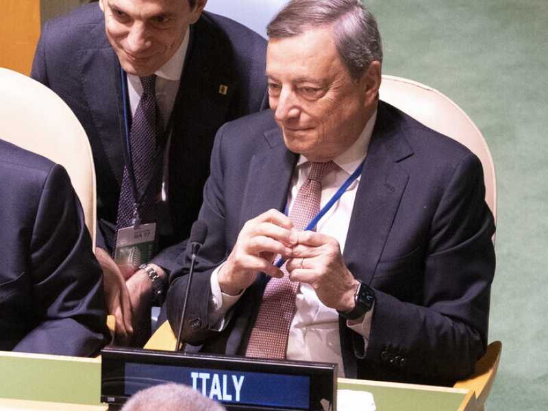 Il discorso integrale di Draghi all'Onu: fermezza contro la guerra di Putin