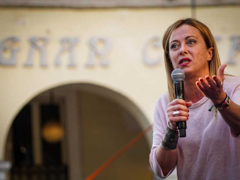 &nbsp;Giorgia Meloni (Ansa)