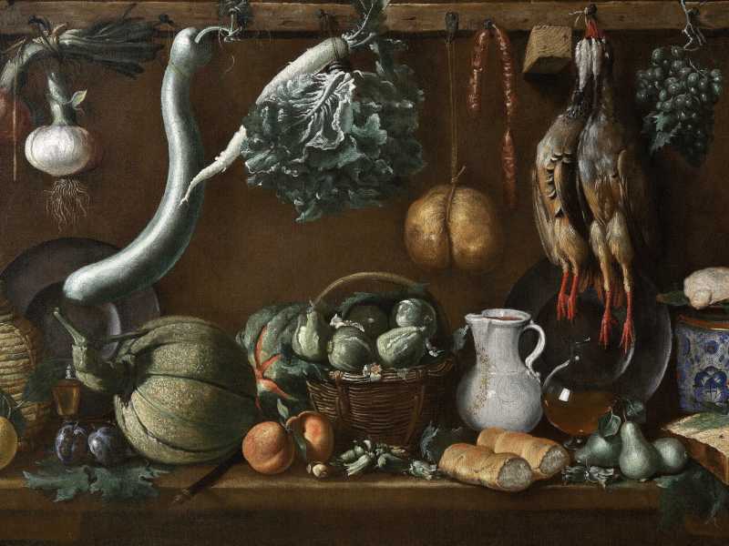 Jacopo da Empoli, "Natura morta", 1600 (Wikipedia) 