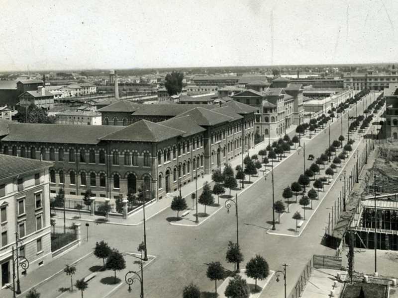 Viale della Libert&agrave; a Forl&igrave; nel 1935 (Wikipedia)&nbsp;