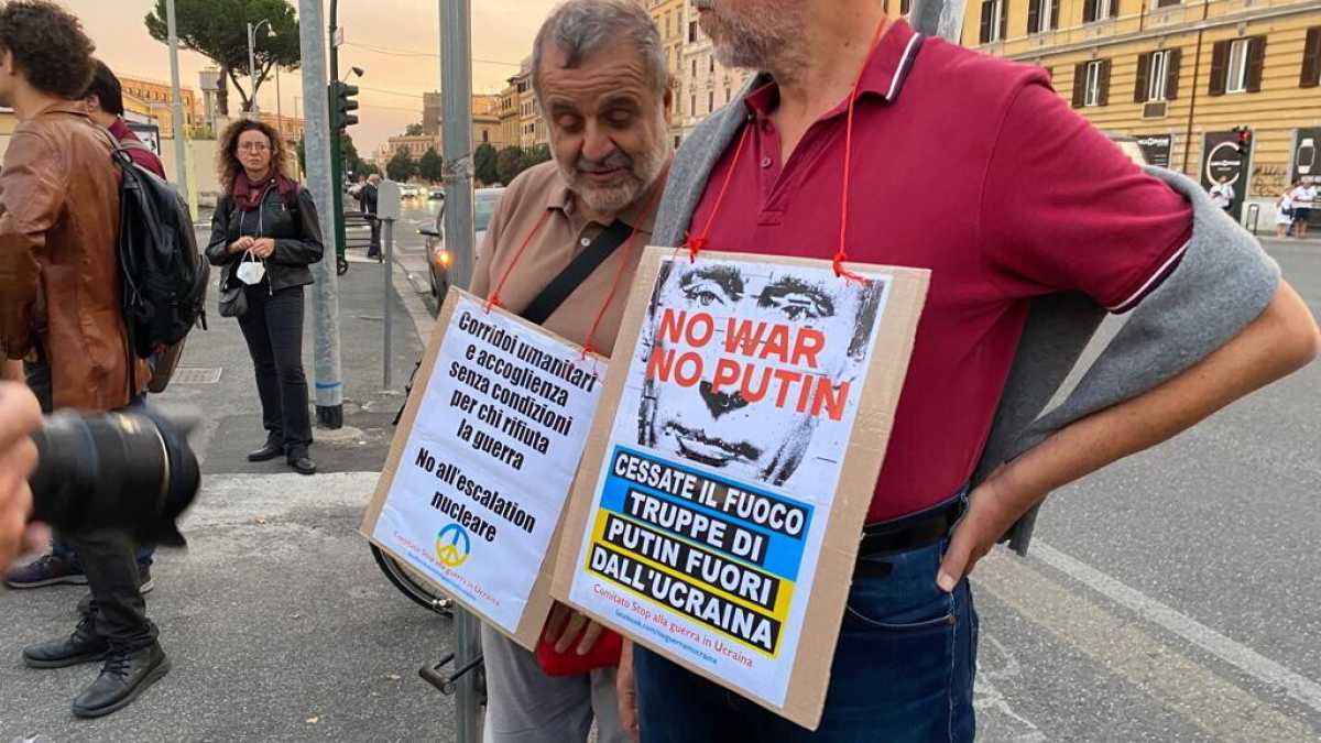 Immagine di Trozkisti contro Putin: “Stop alla guerra”. La manifestazione a Roma
