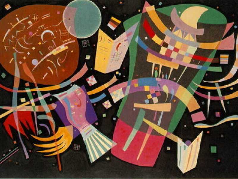 Vassily Kandinsky, "Composizione X", 1939 (Wikipedia) <br />