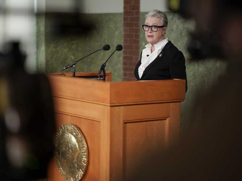Foto di Heiko Junge/NTB Scanpix via AP, via LaPresse <br />