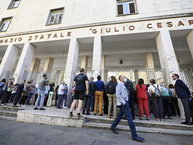 Foto di Riccardo Antimiani, via Ansa <br />