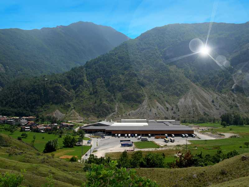 &nbsp;Lo stabilimento Sant'Anna di Vinadio