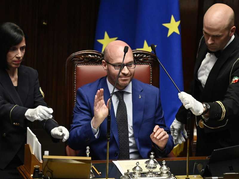 Foto di Riccardo Antimiani, via Ansa <br />