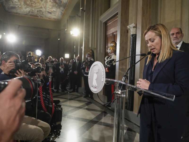 Musica Meloni: cambia il nome dei ministeri, le sorprese Mantovano e Sangiuliano
