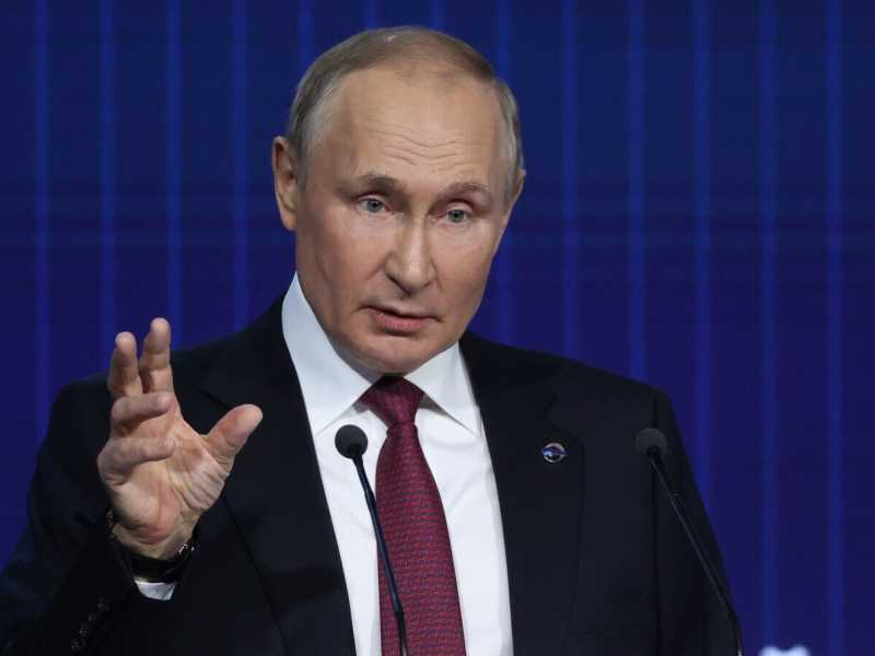 Foto di Sergei Karpukhin, Sputnik, Kremlin Pool Photo via AP, via LaPresse <br />