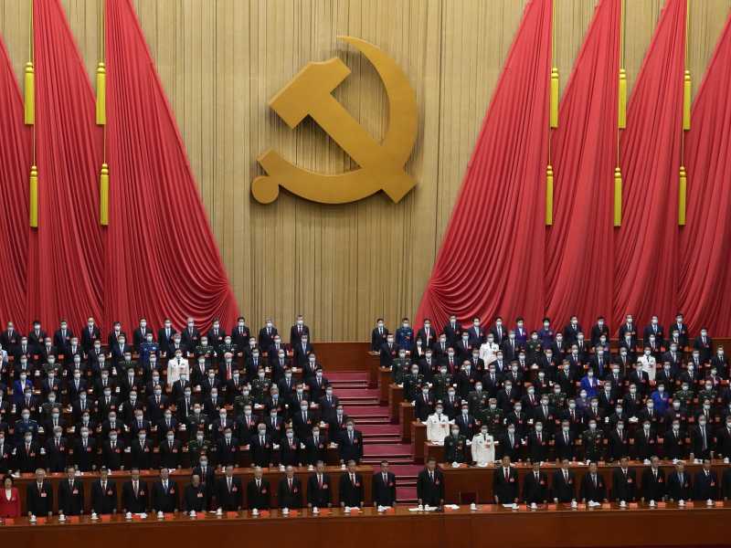 Xi Jinping chiude il XX congresso del partito (LaPresse) <br />
