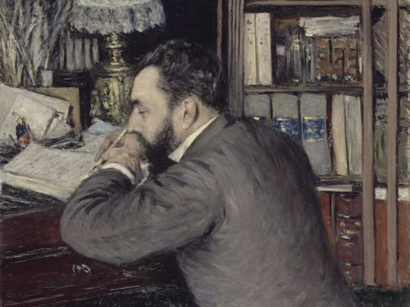 Gustave Caillebotte, ritratto di Henri Cordier (Wikipedia) <br />