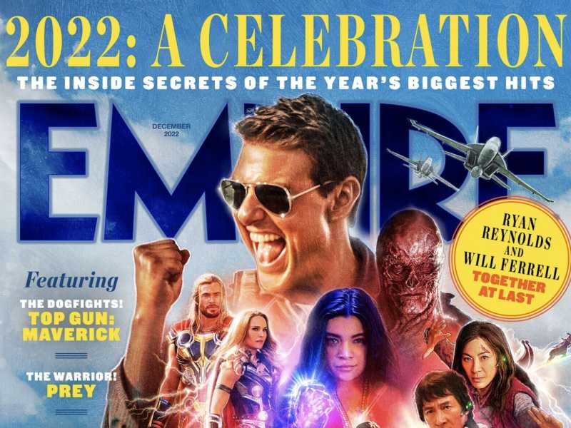 La copertina di Empire di questo mese 