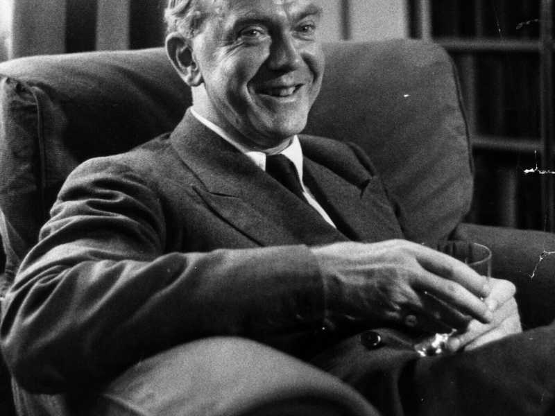 Graham Greene (1904-1991) (foto by Kurt Hutton/Picture Post/Hulton Archive/Getty Images)&nbsp;<br />