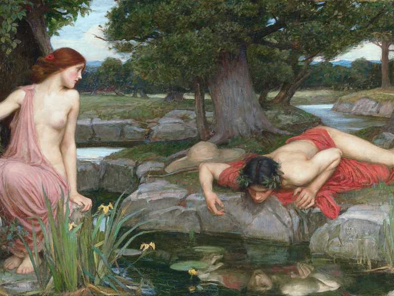 John William Waterhouse, &ldquo;Eco e Narciso&rdquo;, 1903 (Wikipedia)&nbsp;<br />