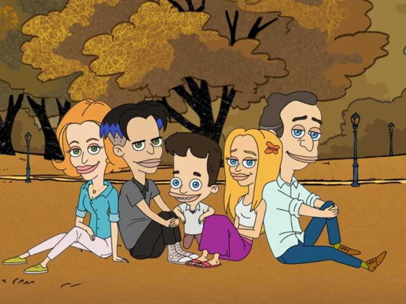  Elliot è il padre affettuoso della famiglia Birch, nel cast a cartoni animati della serie “Big Mouth” su Netflix<br />