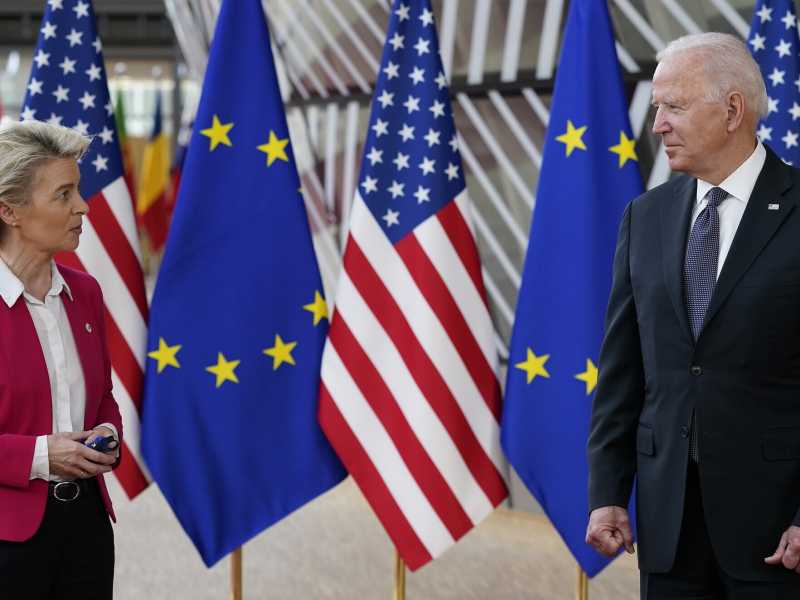 Vertice Eu-Usa a Bruxelles (LaPresse)&nbsp;<br />