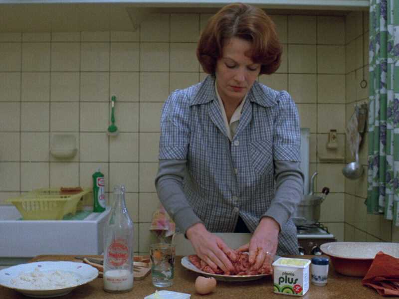 “Jeanne Dielman, 23, quai du Commerce, 1080 Bruxelles” di Chantal Akerman, 1976 <br />