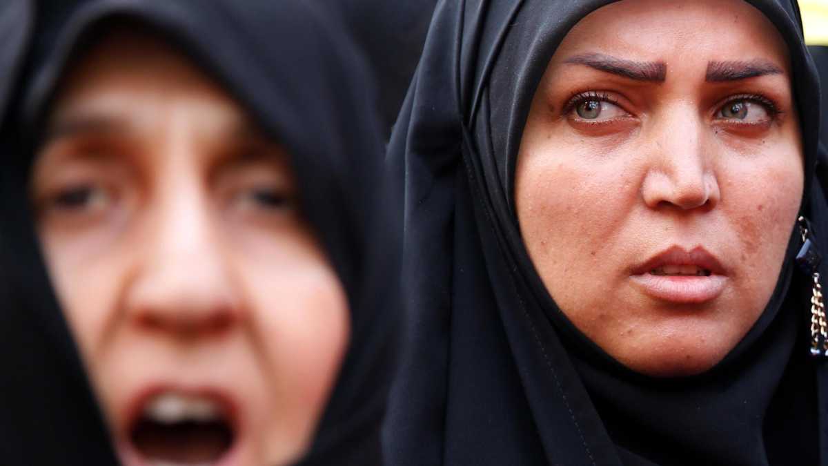 Foto di Abedin Taherkrnareh, via Ansa&nbsp;<br />