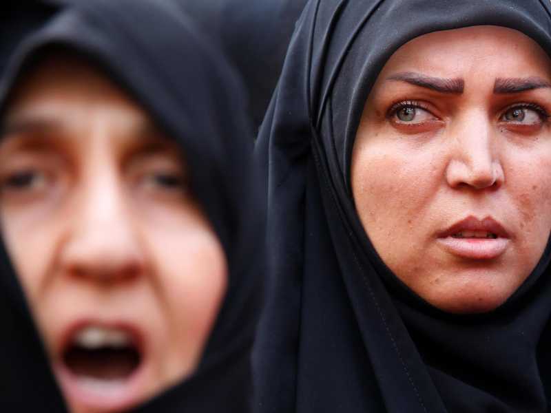 Foto di Abedin Taherkrnareh, via Ansa&nbsp;<br />