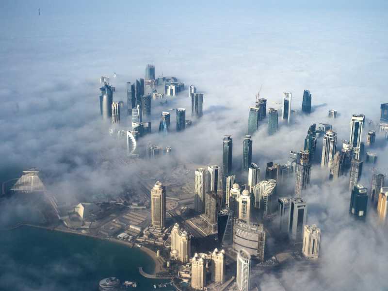 Doha, la capitale del Qatar (EPA/YOAN VALAT) <br />