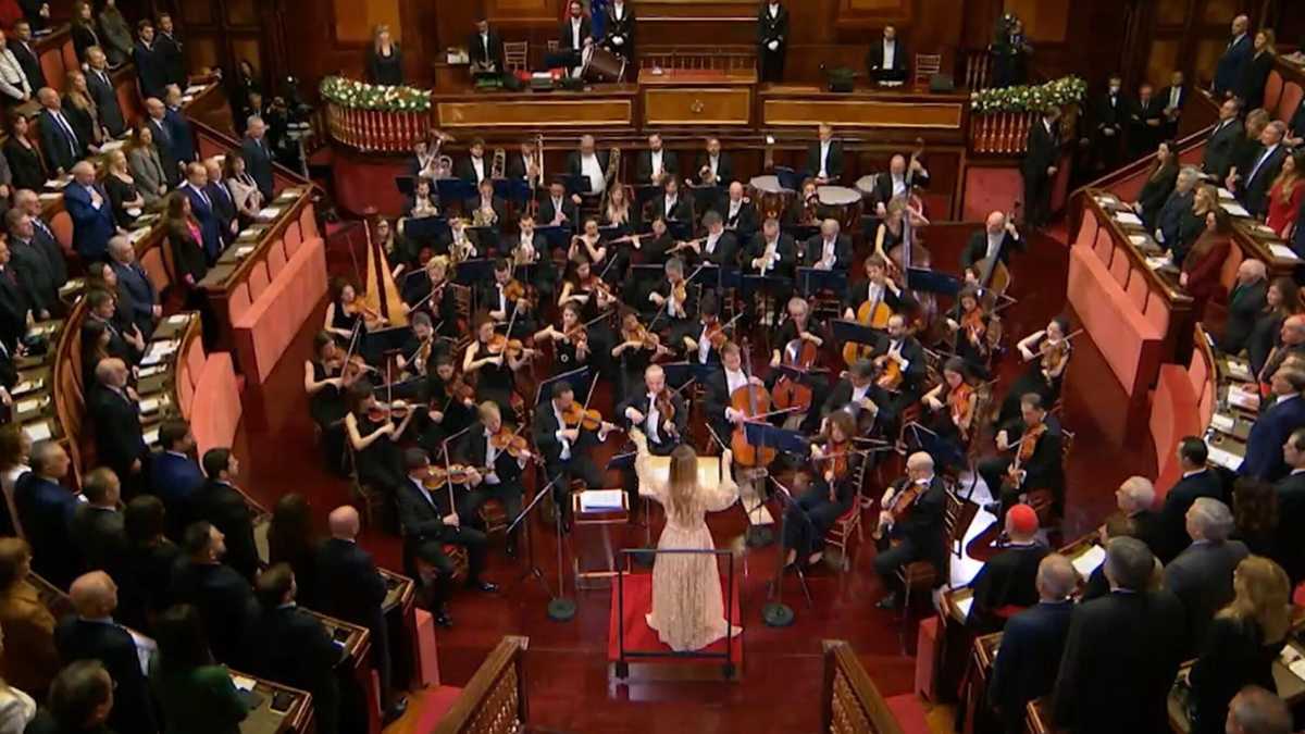 Beatrice Venezi dirige il concerto di Natale in Senato&nbsp;