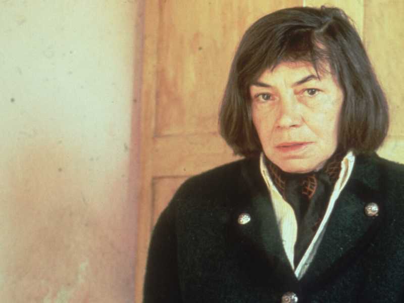 La scrittrice americana Patricia Highsmith (foto Hulton Archive/Getty Images)&nbsp;<br />