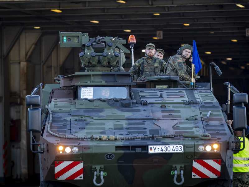 Foto di Mindaugas Kulbis, AP Photo, via LaPresse&nbsp;<br />