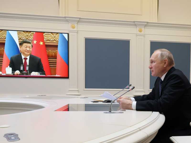 Foto di Mikhail Klimentyev, Sputnik, Kremlin Pool Photo via AP, via LaPresse <br />