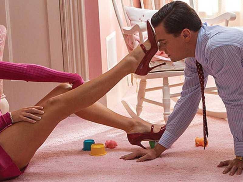 &nbsp;Una scena di "The Wolf of Wall Street"