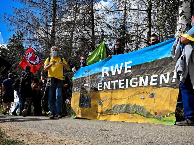 &nbsp;Le proteste a&nbsp;Lutzerath nel 2020 (Ansa)